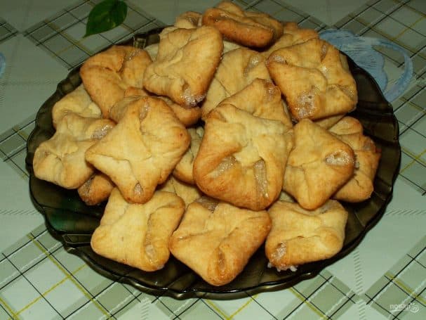 Творожныя канвертыкі з цукром