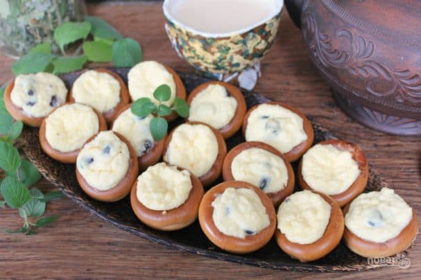 Cheesecakes made from sushki