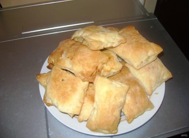 Delicious layered samsa