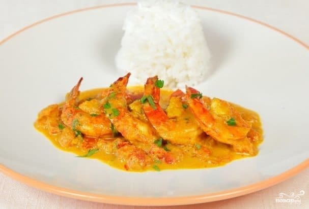 Thai-style shrimp