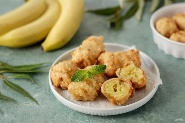 Coconut Crusted Bananas