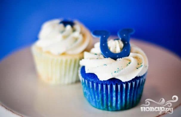 Bavarian New Year cupcakes