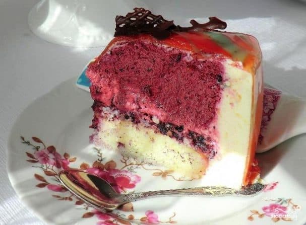 Blueberry mousse for cake