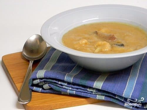 Цвітная капуста тушаная з мясам