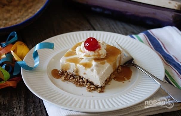 Cinnamon Ice Cream Dessert