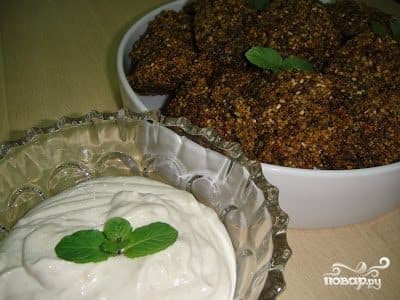 Chickpea falafel