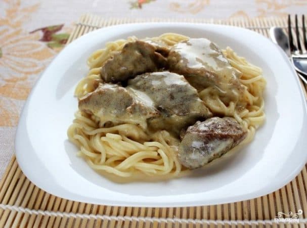 Філе індзячыны ў змяшаным соусе