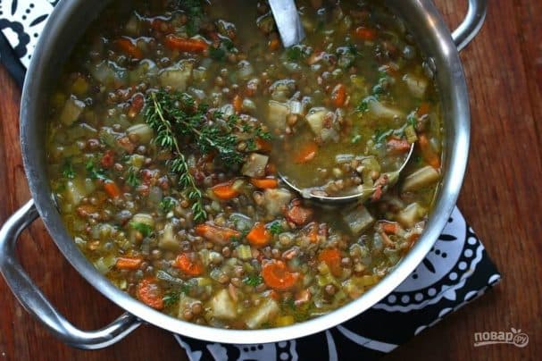 Французскі суп з леншчыцы