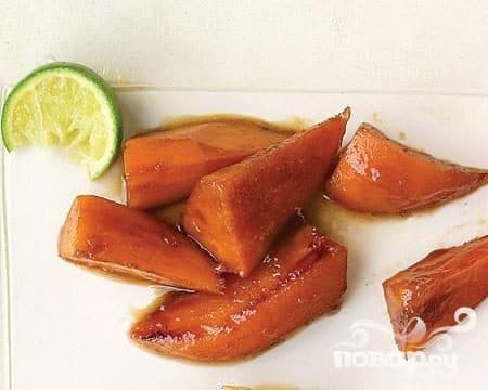 Glazed Sweet Potatoes with Lime