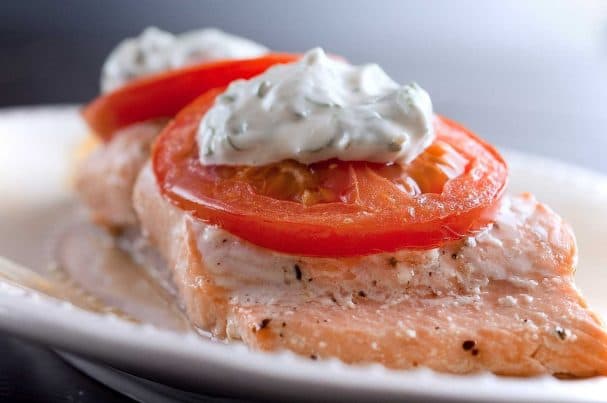 Pink salmon in a multicooker