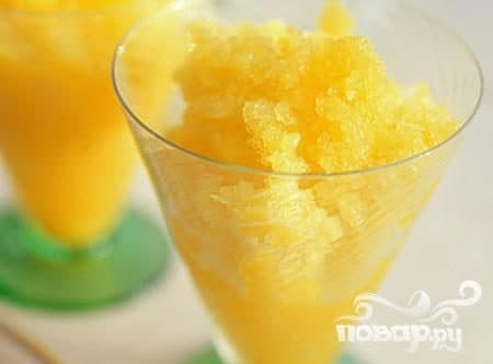 Граніта з манго та лаймом