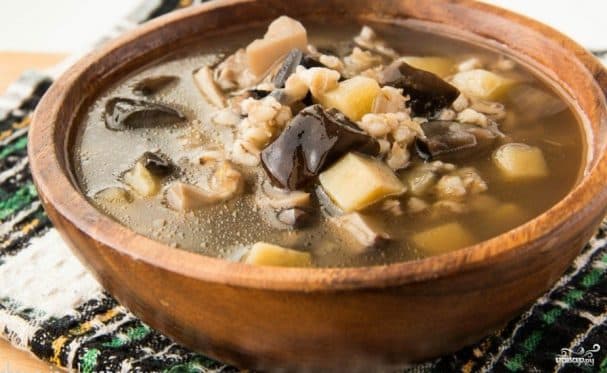 Грибовница из белых грибов