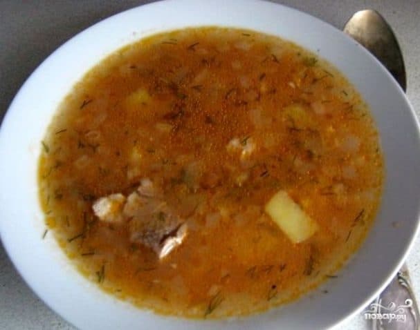 Харчо з яловичиною з картоплею