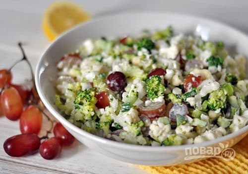 Crispy broccoli salad