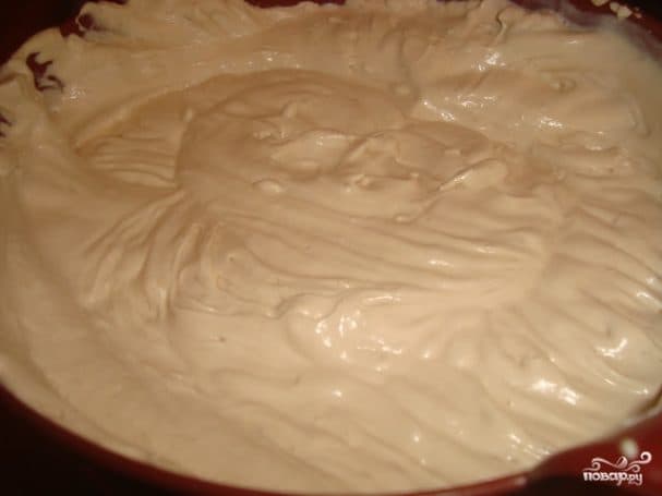 Yogurt cream for cake