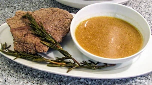 Fried beef in a multicooker