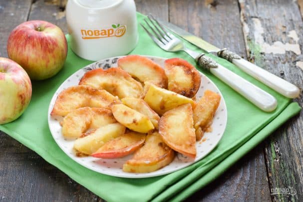 French-style fried apples