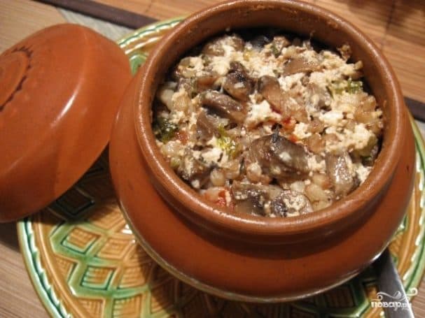 Stewed pork in clay pots
