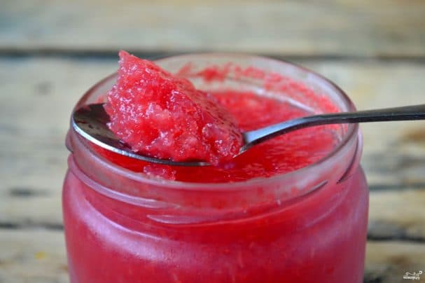 Watermelon jelly for winter