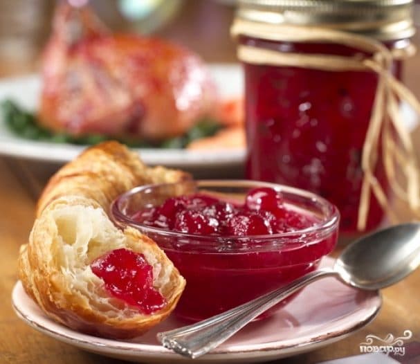 Cherry jelly without pits for winter