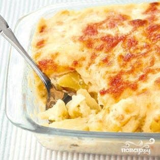 Картофель с цветной капустой
