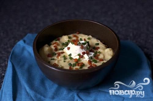 Картопляны суп з часныком