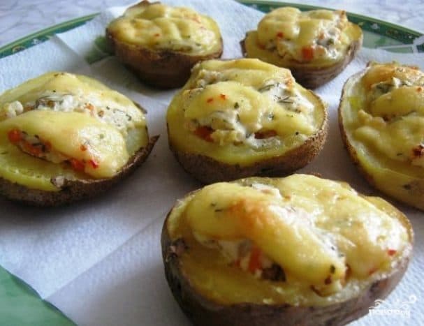 Картошка с фаршем в духовке