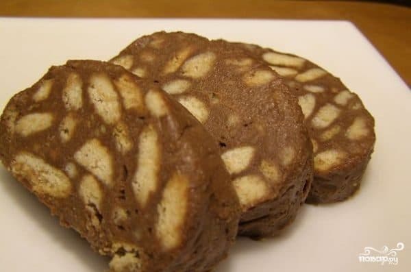 Кандытарская калбаска сгушчанкай