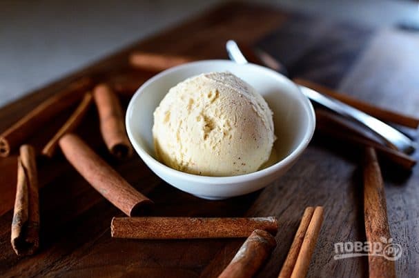Морозиво з корицею