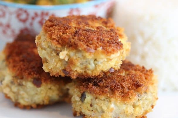 Perch cutlets