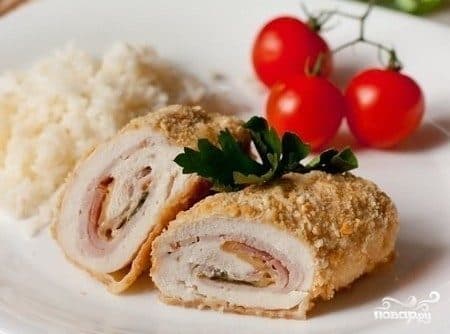 Котлеты по-киевски с сыром