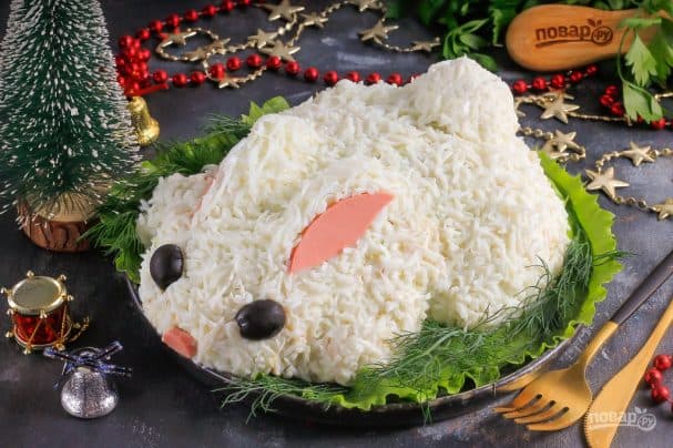 Crab salad for the Year of the Rabbit