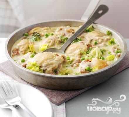 Курыца па-французску