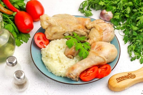 Курка в майонезі з часником