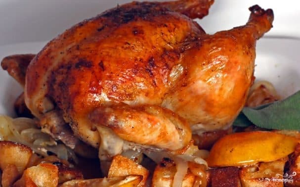 Chicken in a multiview bag in a slow cooker