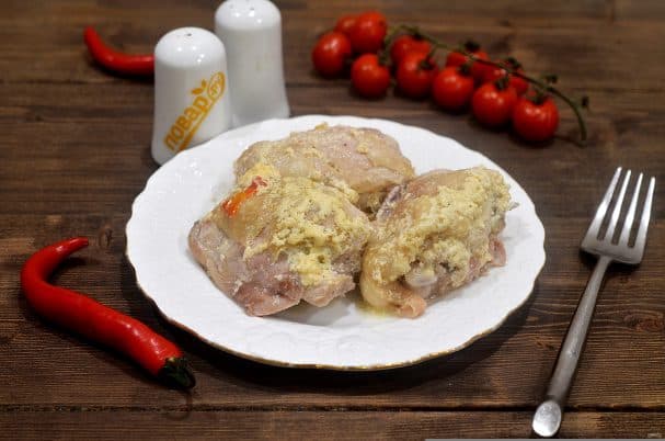 Курыца ў зьмалаку ў мультыварцы