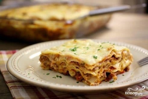 Лазанья в домашних условиях