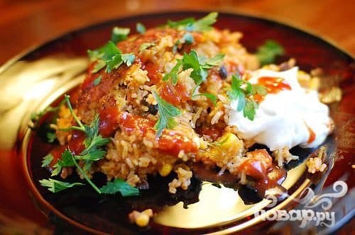 Simple Mexican Lasagna