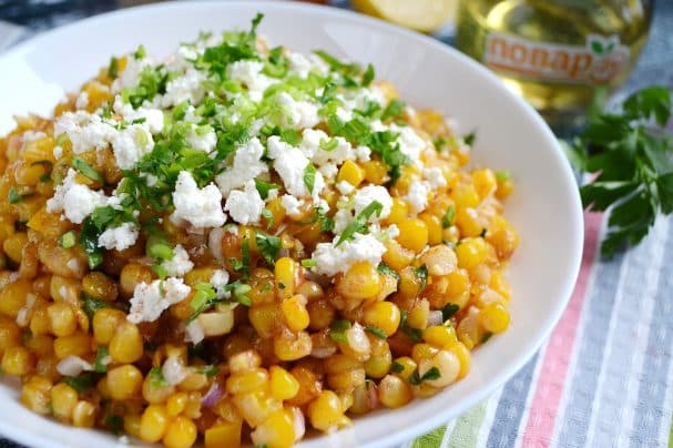 Мексиканський салат із кукурудзи