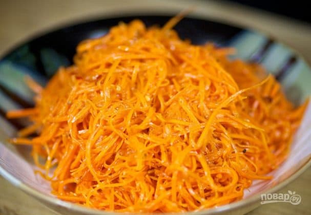 Морква по-корейськи