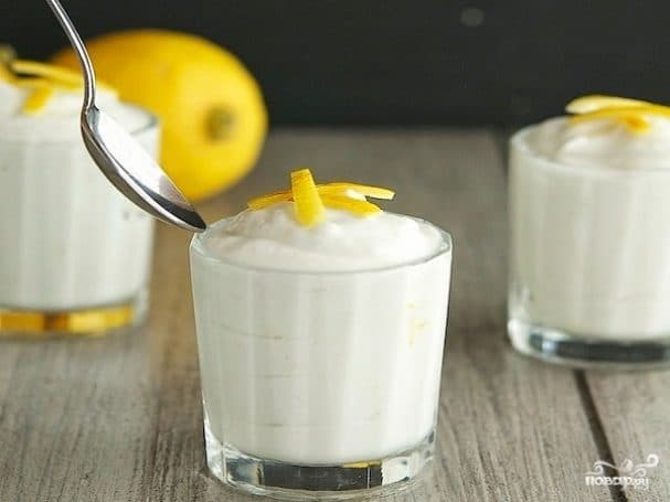 Coconut mousse