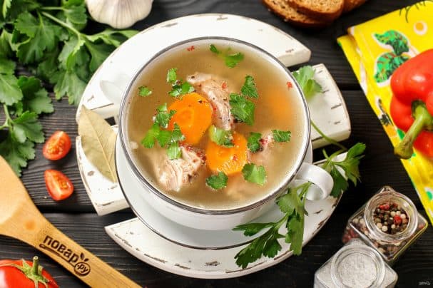 Мясны бульён