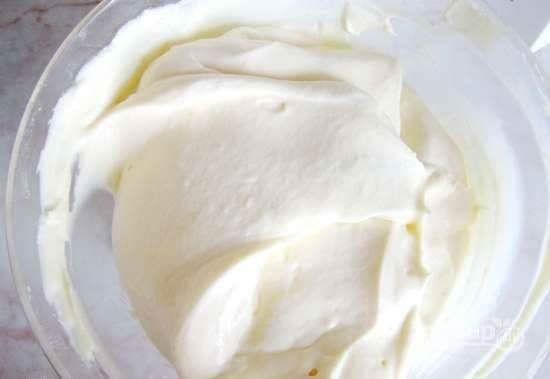 A delicate cream resembling ice cream
