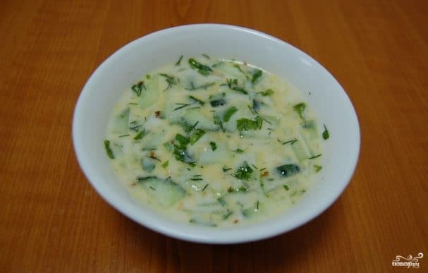 Агурковы суп