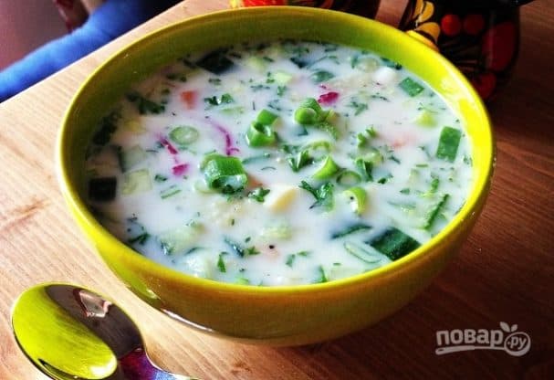 Okrashka without sausage