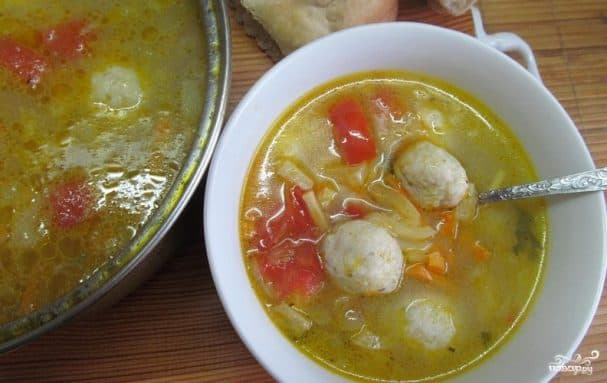 Агароднінны суп з цмокамі