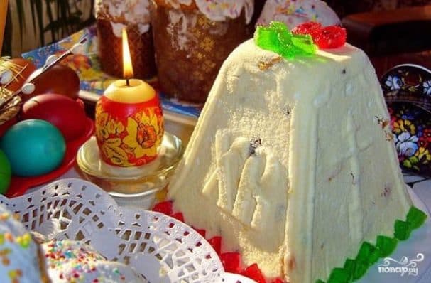 Тваражная пасха ў мультыварцы