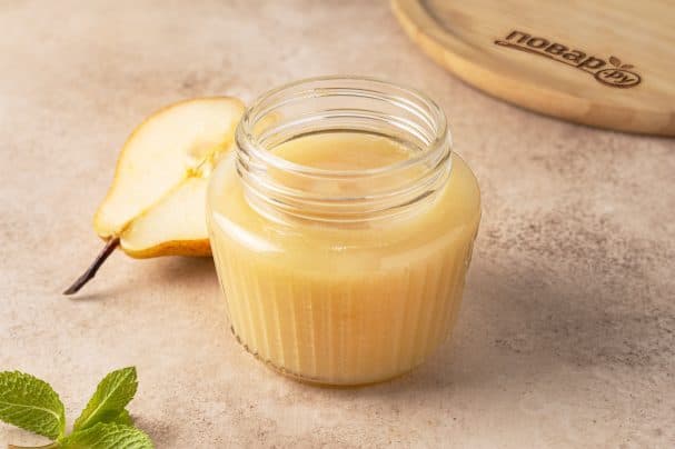 Pear puree
