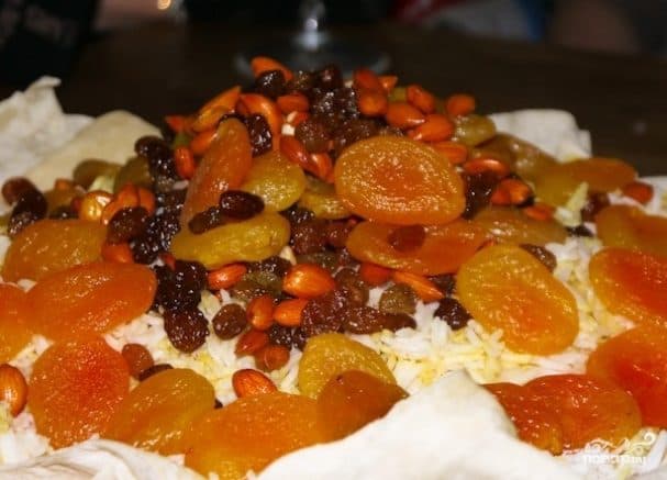 Азербайджанський плов із сухофруктами
