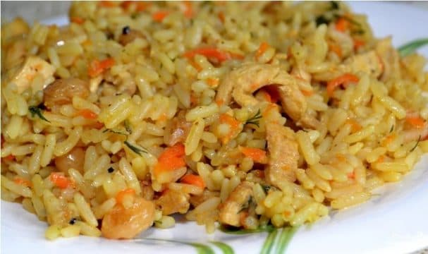 Chicken pilaf